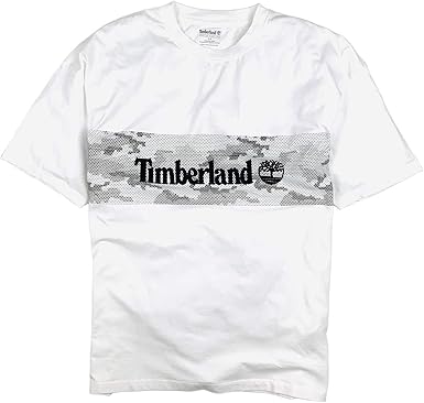 timberland logo t shirt