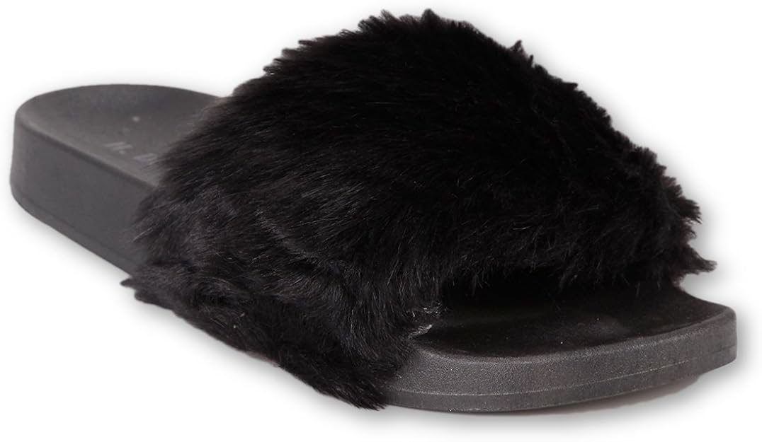 Pantofola Da Donna In Pelliccia Di Mulo Pantofole Morbide Invernali Calde Con Plateau In Castagna Ciabatte Con Fondo Spesso Interni In Castagna Da 6,68 € | DHgate