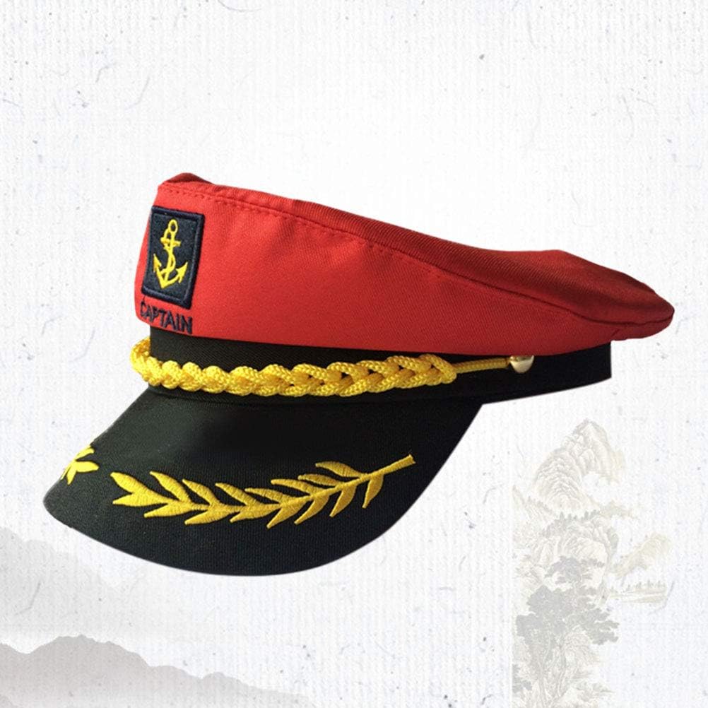 red sailor hat