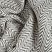 Lavish Home Chevron 100Percent Egyptian Cotton Blanket - Full/Queen - Char