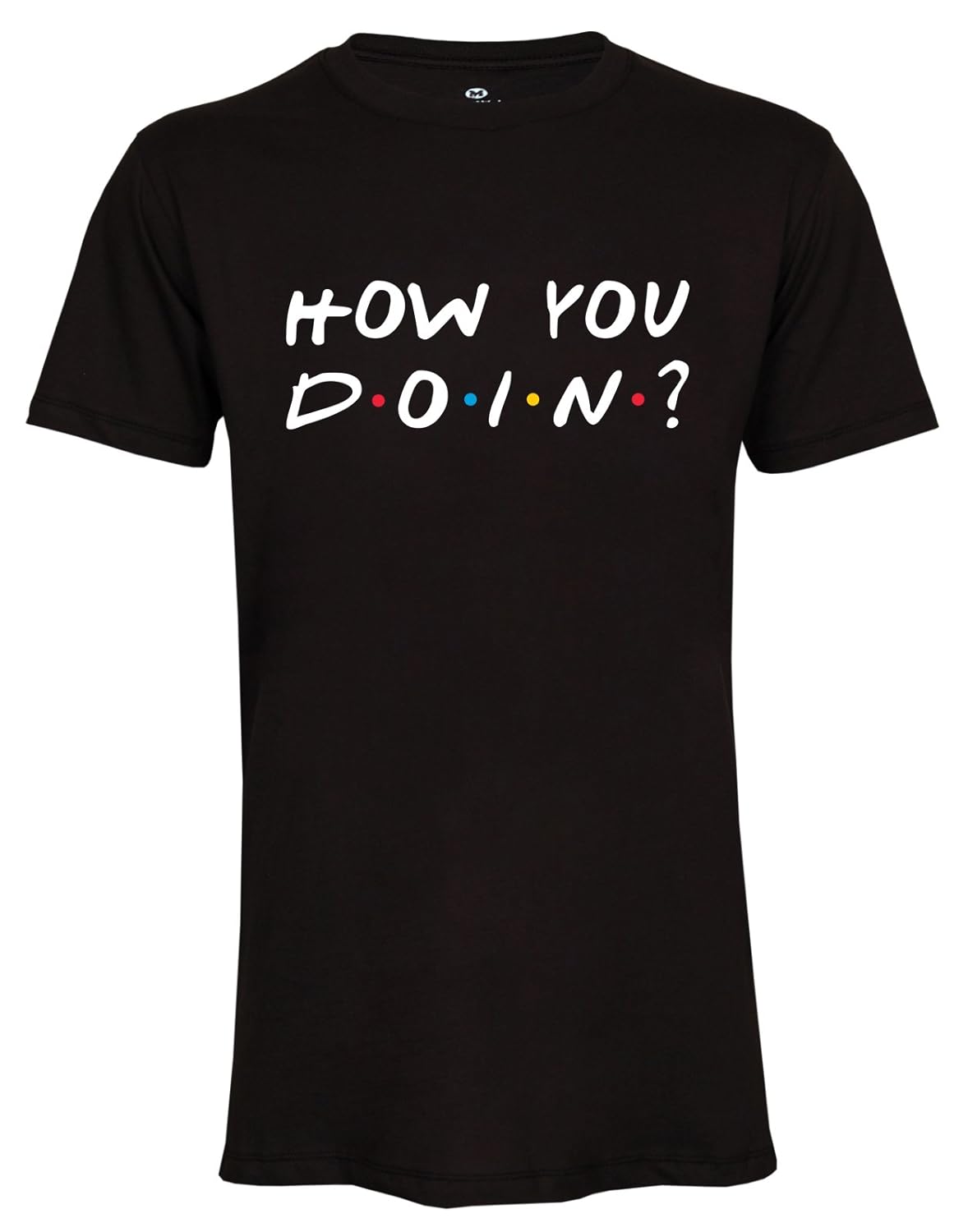 Buy Friends TV Show How You Doin Joey Men Unisex TShirt XLarge Black at Amazon.in