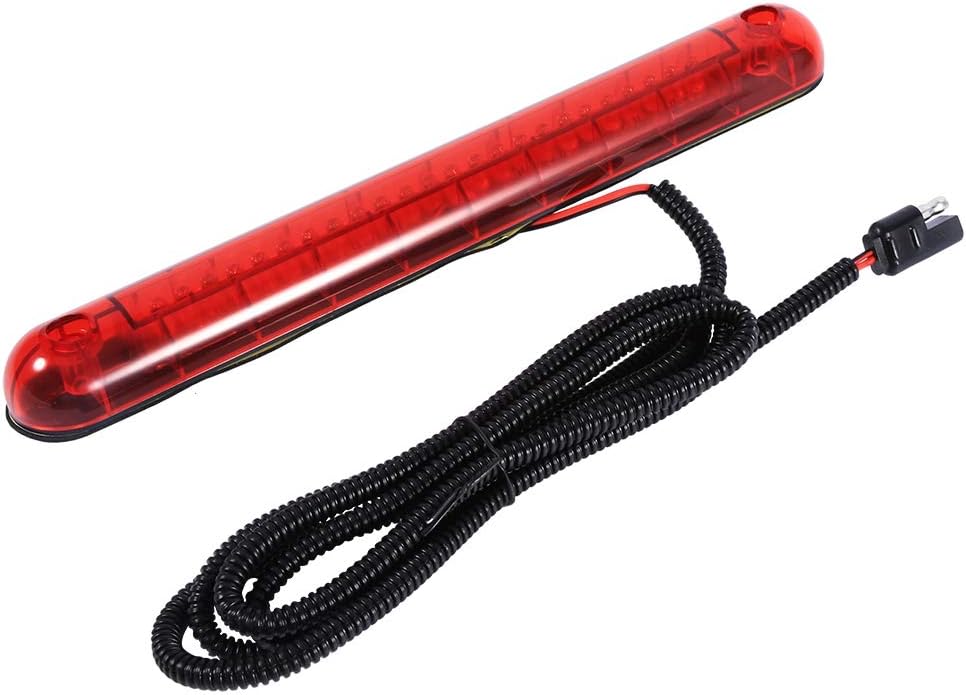 Third 3rd Brake Light, Red Car Brake Light LED Brake Lamp Assembly