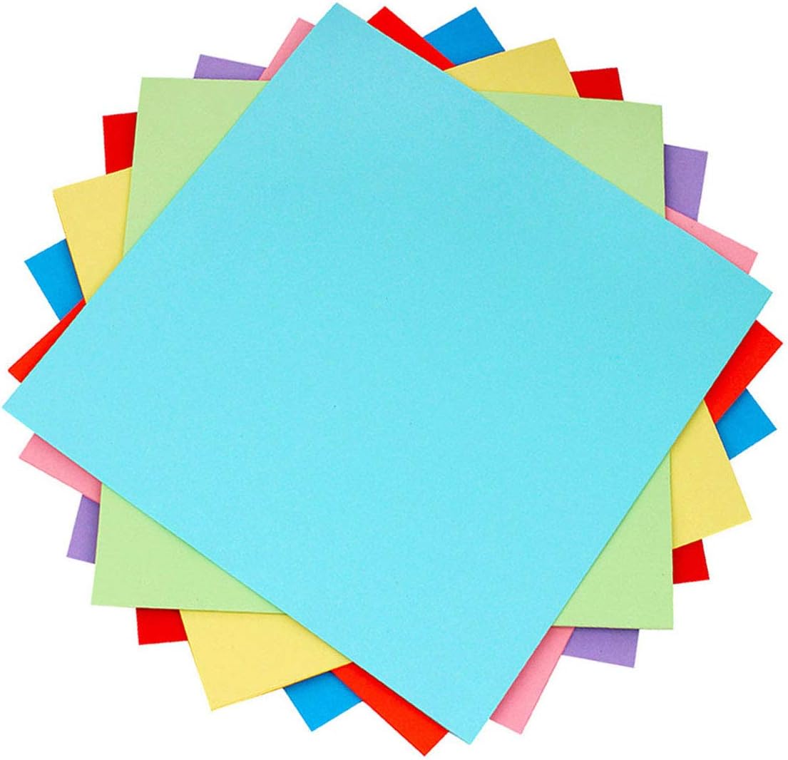 100 Sheets Double Sided Origami Paper for Arts and Crafts Projects