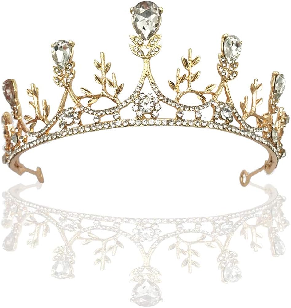 Silberne Strasskrone Für Damen - Prinzessin Diadem Für Hochzeit
