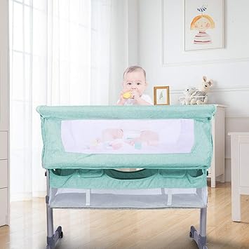 rocking bedside bassinet