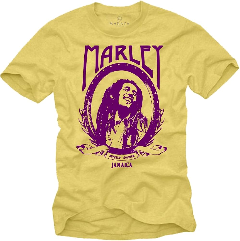 bob marley camiseta