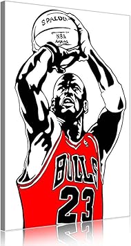 NBA Michael Jordan Wall Art Malerei auf Leinwand Poster Drucke Kunst