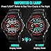 Kid Watch Multi Function Digital LED Sport 50M Waterproof Electronic Analog Quartz Watches for Boy Girl Children Gift Red
