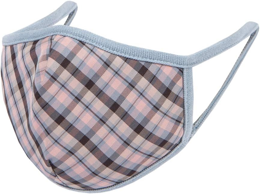 MASKITSCH Fashion Mouth Mask for Business Casual Style- Check Pattern