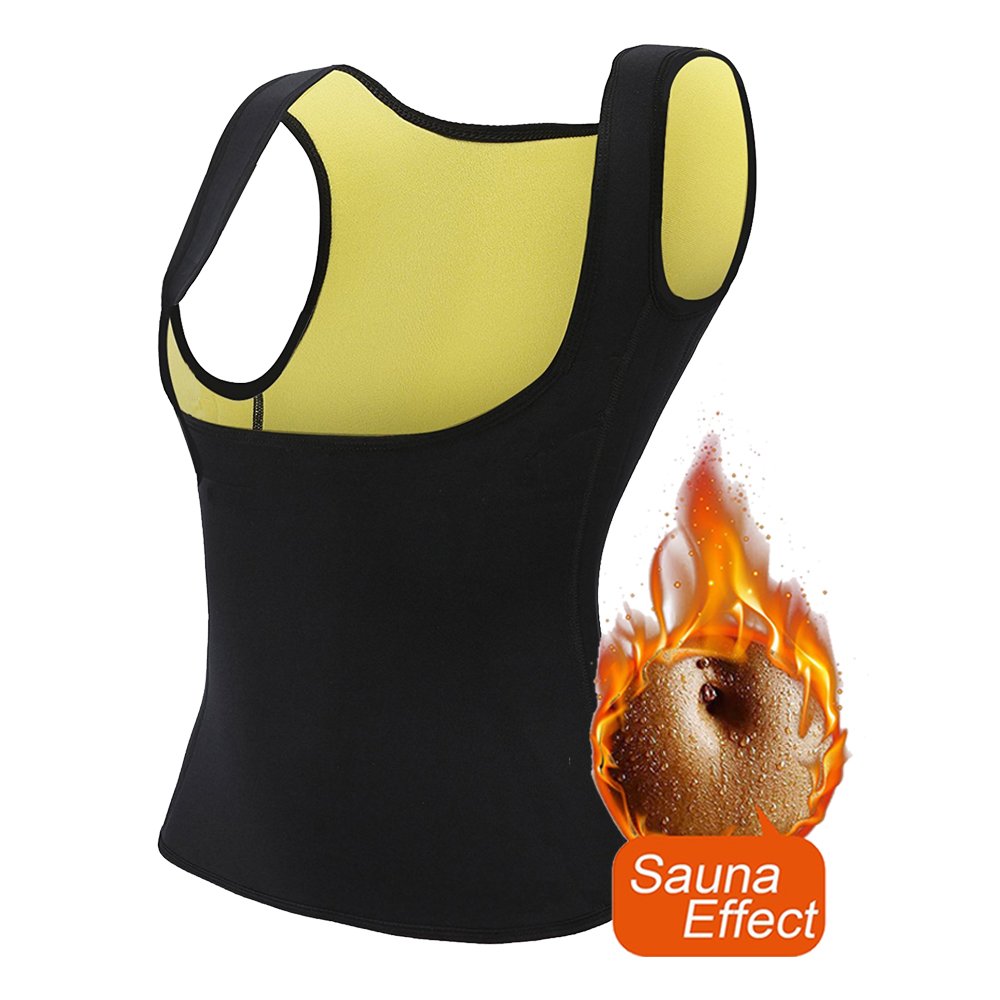 FIRM ABS Hot Slimming Body Shaper For Women Tummy Weight Loss Thermo Neoperne Sweat Sauna Vest