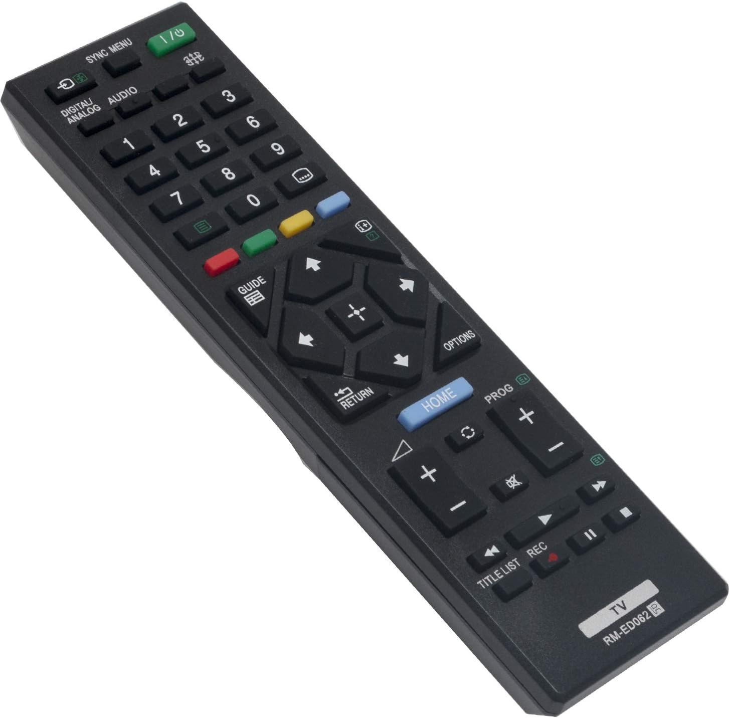 ALLIMITY RMED062 RM-ED062 Remote Control Replaced for Sony Bravia TV KDL-48R55XC KDL-48R555C KDL-40R553C KDL-40R550C KDL-40R450A KDL-40R353C KDL-32R433B KDL-32R430B KDL-32R400A KD-49XE7077 - Image 4
