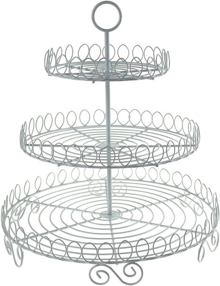 Cupcake Stand and Party Centerpiece combined. This 2 tier dessert stand converts to 3 tiers to display desserts, Easter cupcakes, fruit, wedding and baby shower centerpieces.