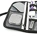 ElecTrek Products Roll-Up Organizer- Compact Water-Resistant Bag organizes and Protects Electronic Accessories Including adaptors, Chargers, USB Drives, Cables and Cords. Perfect for Daily use!
