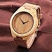 YUSHOP Casual Gift Bamboo Wooden Watches for Women's Men's, Quartz Wrist Watch with Gift Box (rose)