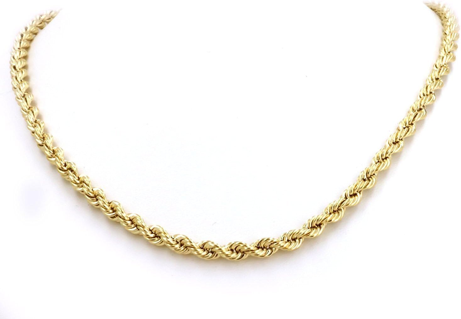 18ct / 750 Gold Rope Chain Yellow Gold – Width: 2.50 mm - Unisex
