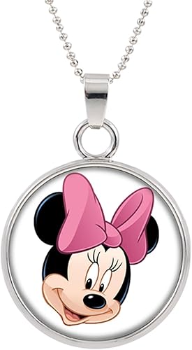 Amazon Outlander ブランド ミニーマウス ディズニー コスプレ 18インチ ペンダントネックレス ギフトボックス付き ミッキーマウスクラブハウス ジュエリー 通販