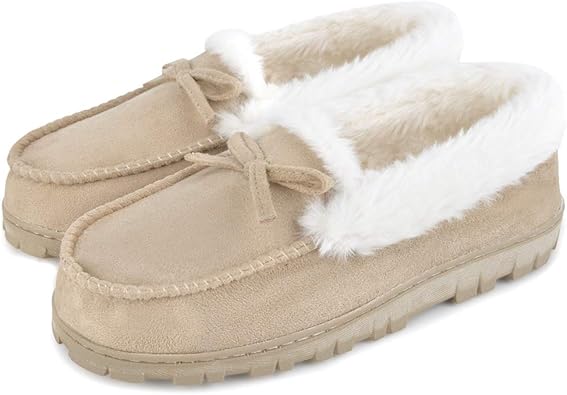 womens moccasin house slippers