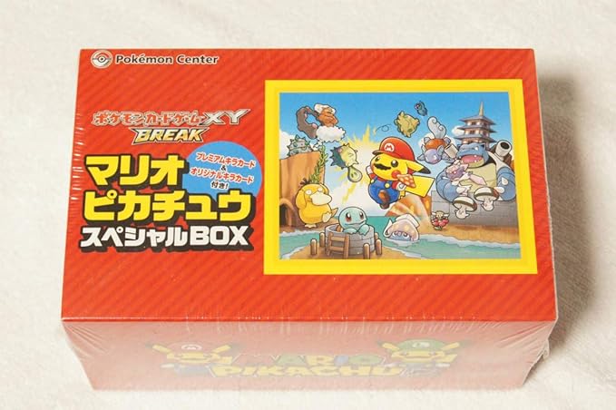 Amazon ポケモンカード 未開封 マリオピカチュウ スペシャルbox おもちゃ ホビー