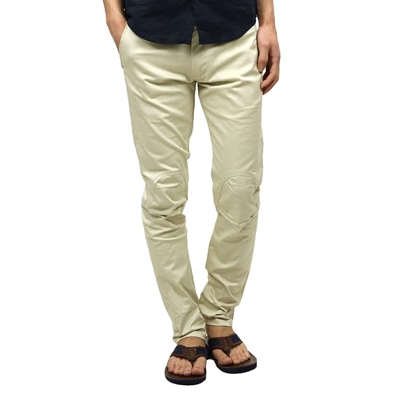 髪型 上スリム チノパン メンズ