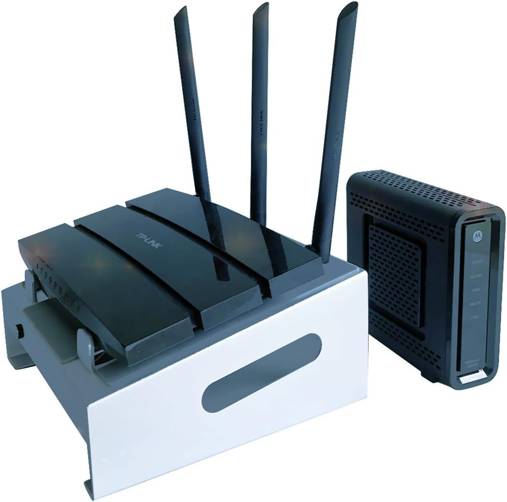 HelleX -Network Devices Cooling Management Station For Cable Modem And WiFi Router