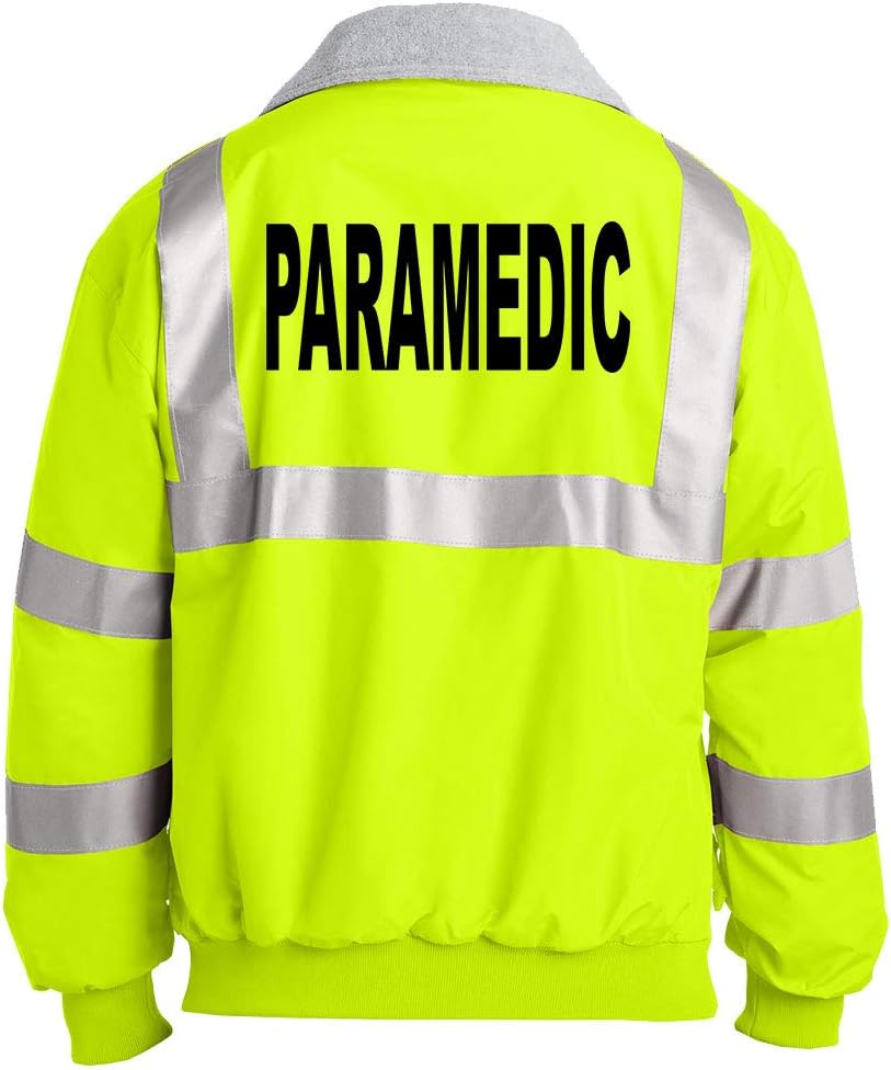 Shadow Company Paramedic - EMS EMT - Unisex Hi-Vis Safety Green Jacket