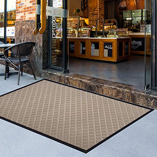 image for Mibao Entrance Door Mat, 36 x 60 inch Large Low-Profile Non-Slip Welco