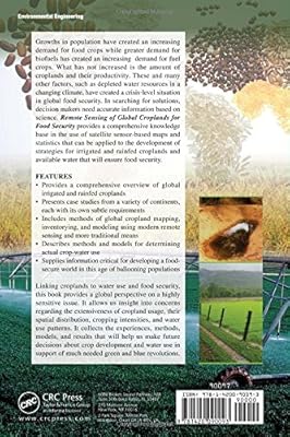 Remote Sensing Of Global Croplands For Food Security Prasad - 