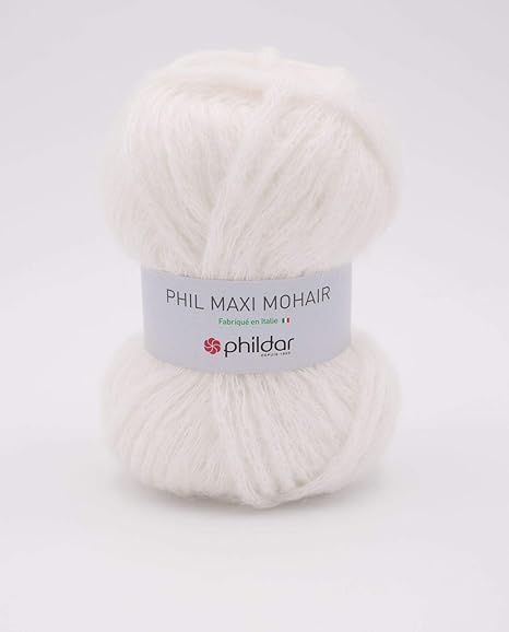 Phildar Phil Maxi Mohair Ecru Amazon Fr Cuisine Maison