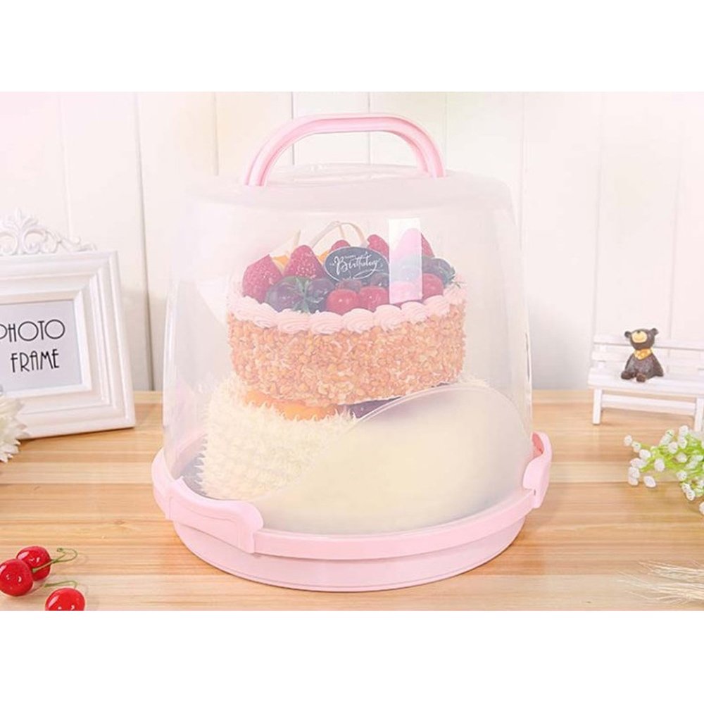 MineDecor 24 Cupcake Carrier Cake Carrier Holder Portable 3 Tier