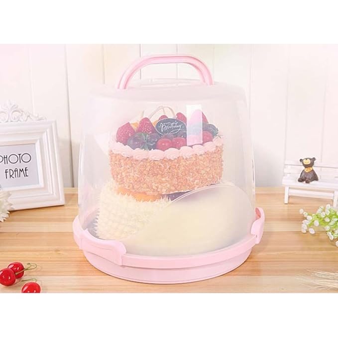 MineDecor 24 Cupcake Carrier Cake Carrier Holder Portable 3 Tier