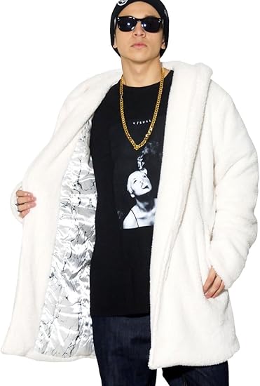 Amazon ブラックホース ロングコート メンズ 冬 大きいサイズ ボア ホワイト 4xl Bhjt042 コート ジャケット 通販