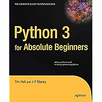 Python 3 for absolute beginners (French Edition) book cover