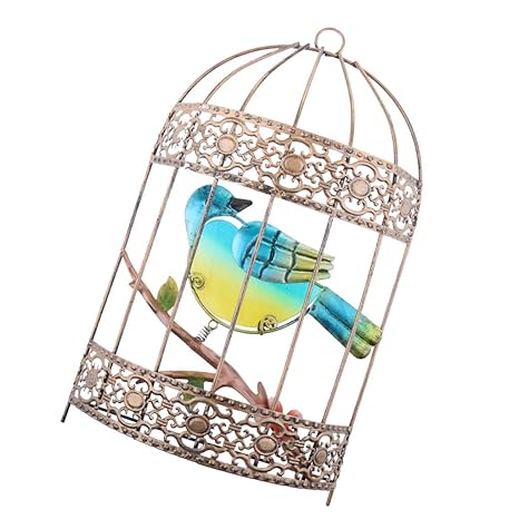Magideal Wedding Cards Holder Wedding Cards Box Bird Cage Hanging