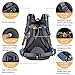 Diamond Candy Hiking Backpack Waterproof 40l Outdoor Backpacks for Men and Women with Rain Cover, Lightweight Daypacks for Travel Camping