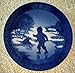Royal Copenhagen 1965 Christmas Plate “Little Skaters”