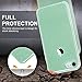iPhone 6s Case, Imikoko™ Fashion Luxury Protective Hybrid Beauty Crystal Rhinestone Sparkle Glitter Hard Diamond Case Cover for iPhone 6s/6 (Mint Green-3 Layer)