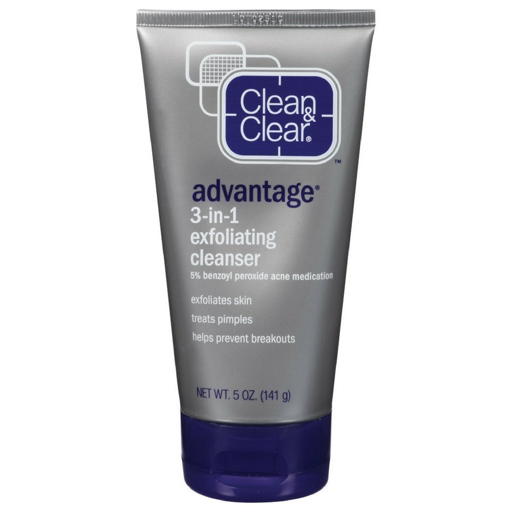 3 in 1 exfoliating cleanser