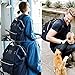 Diaper Bag Backpack, Multi-Function Waterproof Baby Nappy Changing Bag with Insulated Bottle Pocket, Durable Stylish & Large Capacity (Dark Blue)