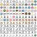 Locket Charms Floating Charms for Origami Owl Floating Lockets, Pack of 10