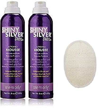 Buy One N Only Shiny Silver Ultra Styling Mousse 9 Ounce 2 Pack