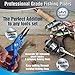 Manley Professional Fishing Pliers With Lanyard - Anodized Aluminum - Stainless Steel Line Cutter