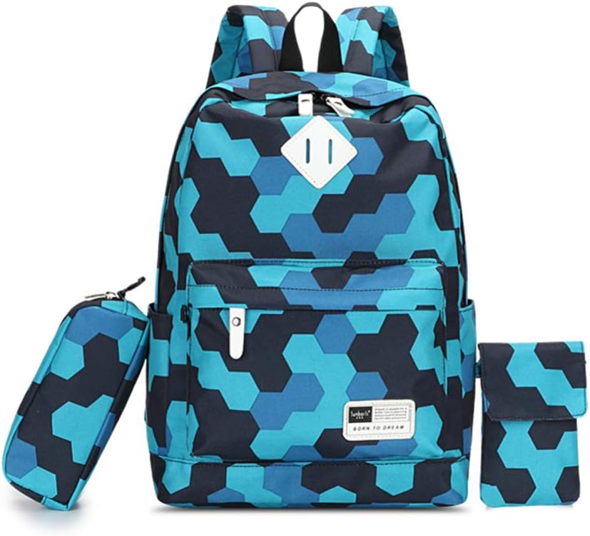 zaino di tela per il college femminile