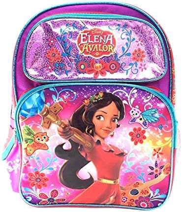 Disney Princess Elena of Avalor 16 Shinne Purple Color Backpack
