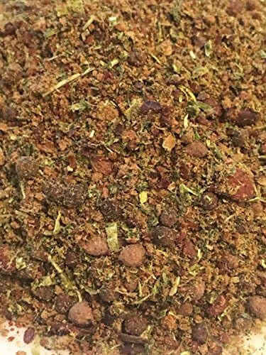 Earth II Mix -- 1.8 ounce -- 50 Servings -- 100% All Natural Organic Hermit Crab Food Mix Treat Azomite, Cottonseed, Alfalfa, Soybean