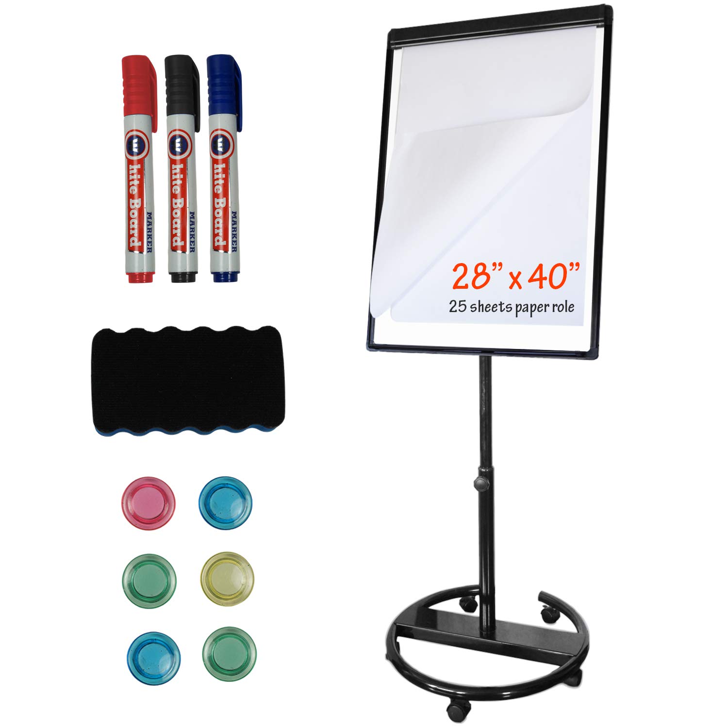 buy-portable-dry-erase-magnetic-mobile-standing-whiteboard-40x28