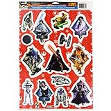 Star Wars Static Cling Window Decal Decorations ~ 14 count