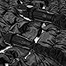 Genned Expandable Garden Hose, 75ft Strongest Expanding Garden Hose on the Market with Triple Layer Latex Core & Latest Improved Extra Strength Fabric Protection for All Your Watering Needs(Black)