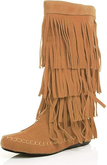 mid calf moccasin boots
