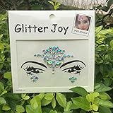 DaLin Face Gems Rave Festival Jewels Crystals Bindi Rainbow Tears Rhinestone Temporary Tattoo Face Rocks SFA004