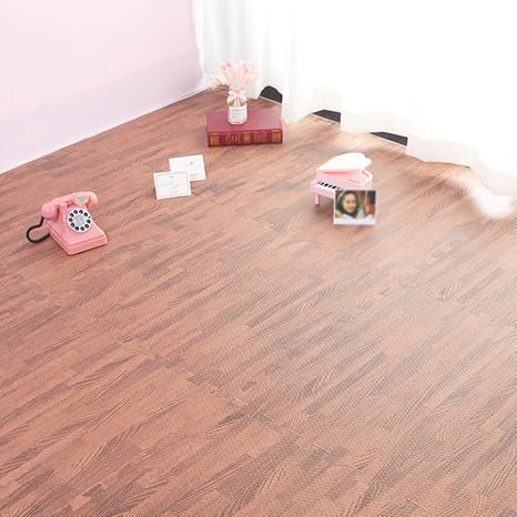 Amazon Co Jp ジョイントマット 木目調 赤ちゃん エコ 防音 防水 ケガ防止 クッションマット キッズ 厚め 抗菌 汚れ防止 柔らかい パズルマット ベビー 弾力良く 衝撃を吸収し 床暖房対応 ブラウン 30 30 1 2cm 36枚入り ホーム キッチン